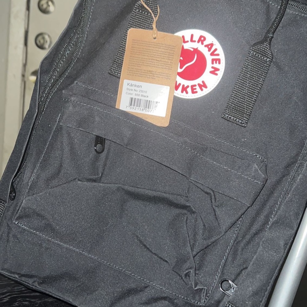 Fjallraven Kanken Backpack - Black